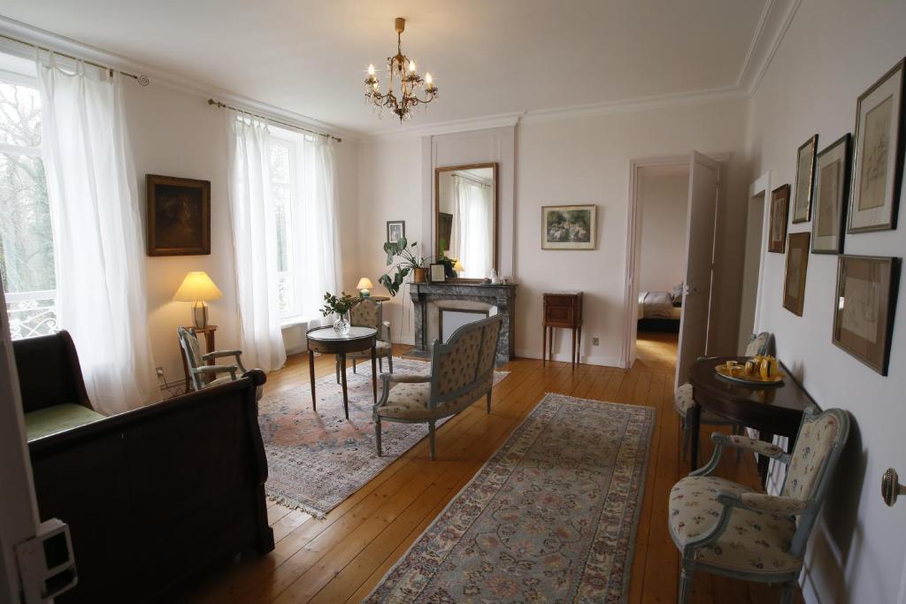 Chateau De Penfrat Gouesnach Zimmer foto